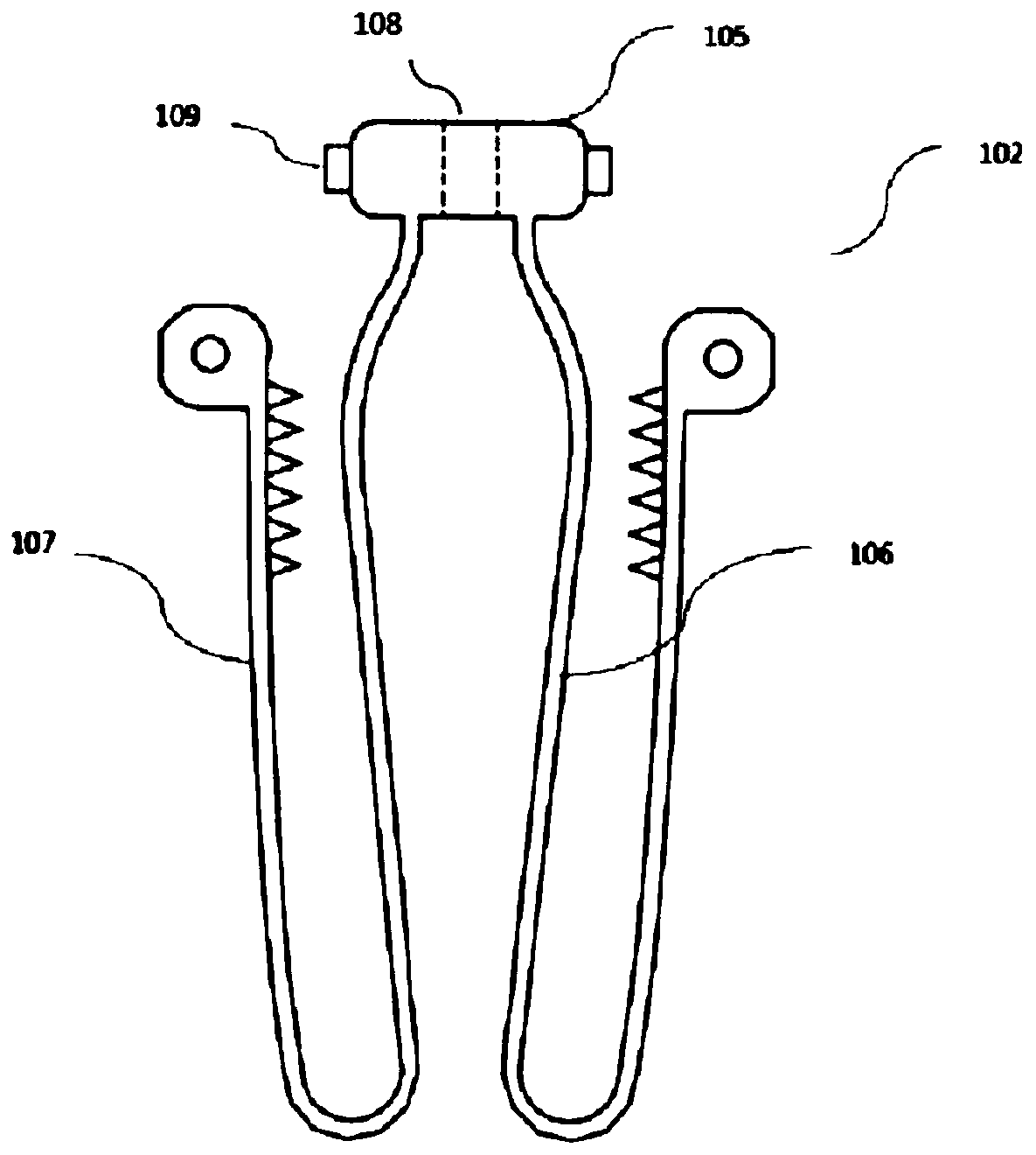 Valve repair clamp