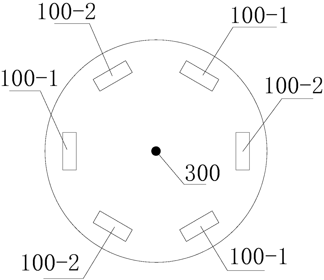 An antenna device and a wireless router