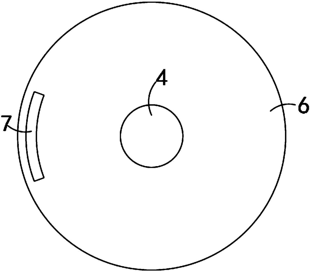 Vehicle-mounted camera with dust removal effect