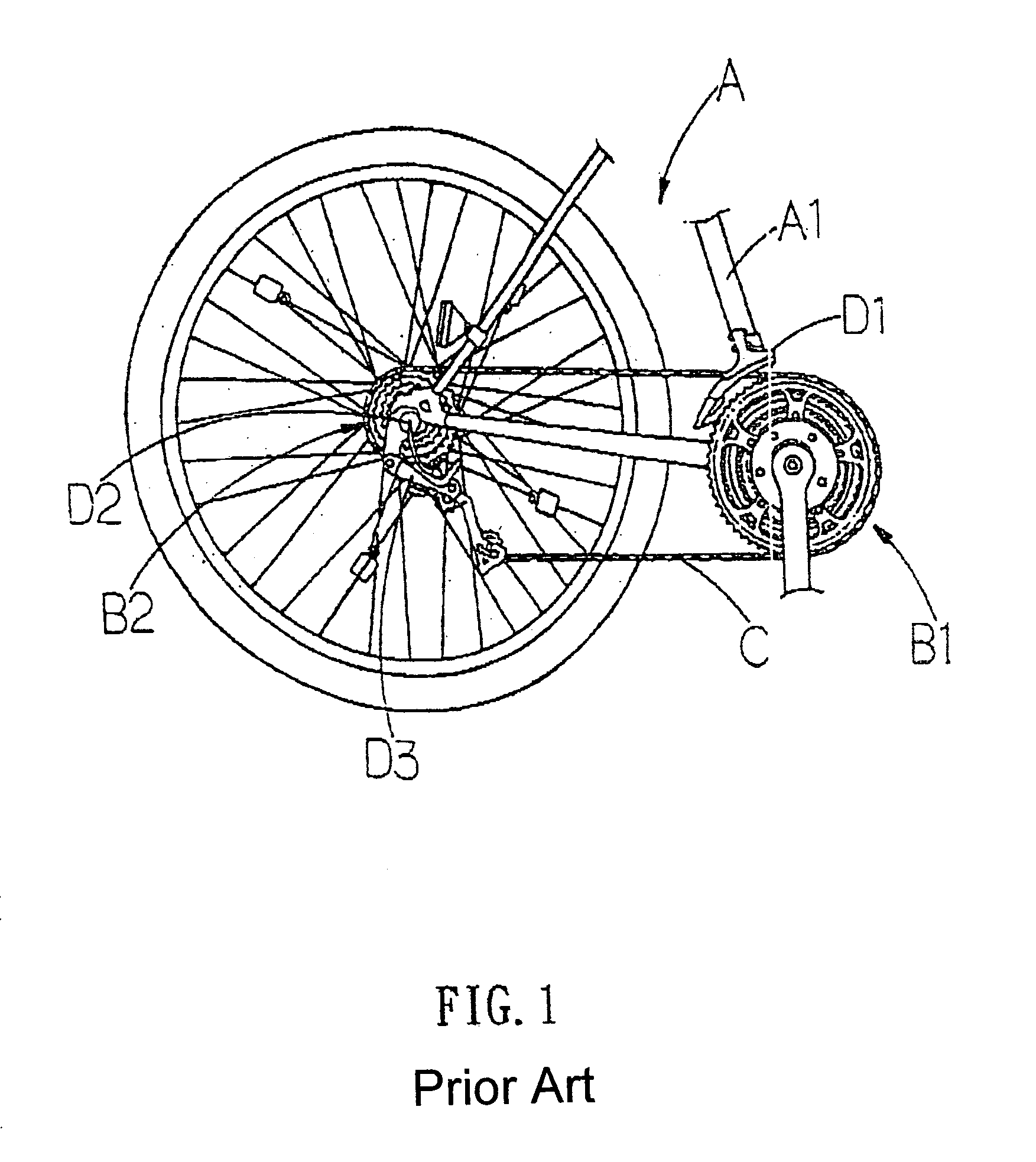Front derailleur for a bicycle