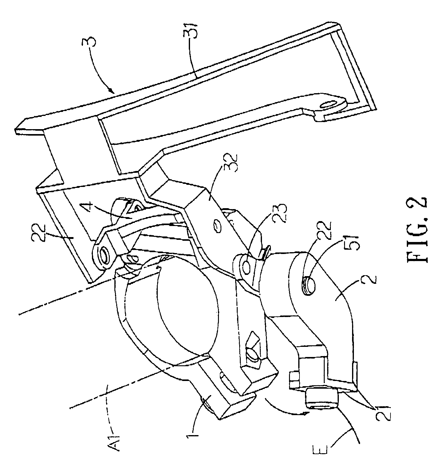 Front derailleur for a bicycle