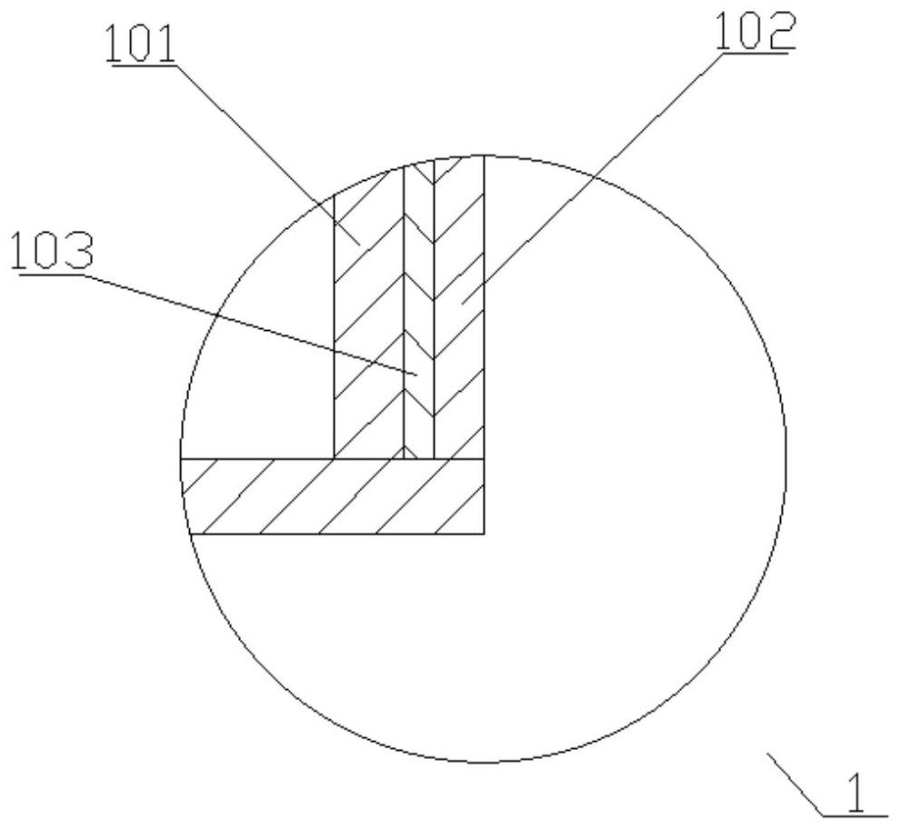 Carbonization equipment for processing silicon-carbon negative electrode material of lithium ion battery