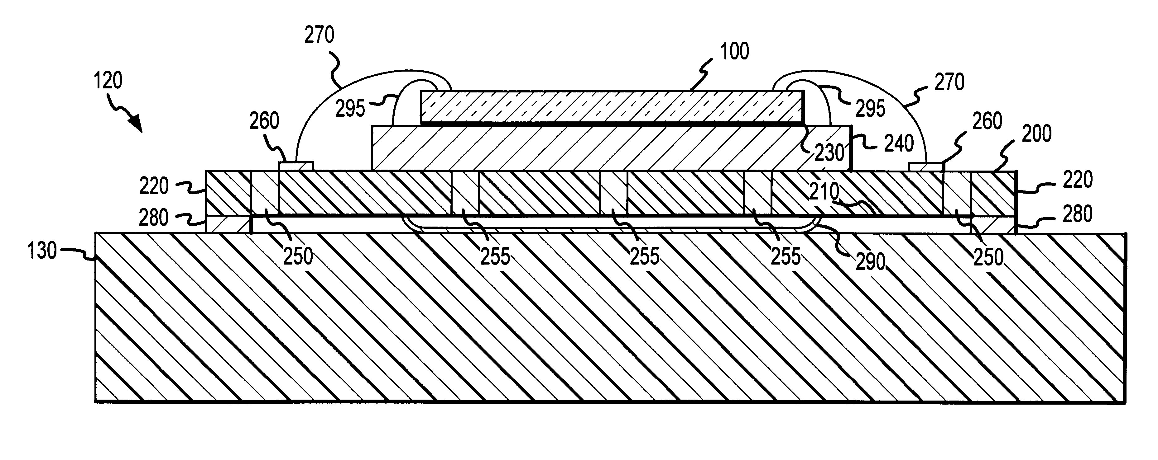 Leadless chip carrier design and structure