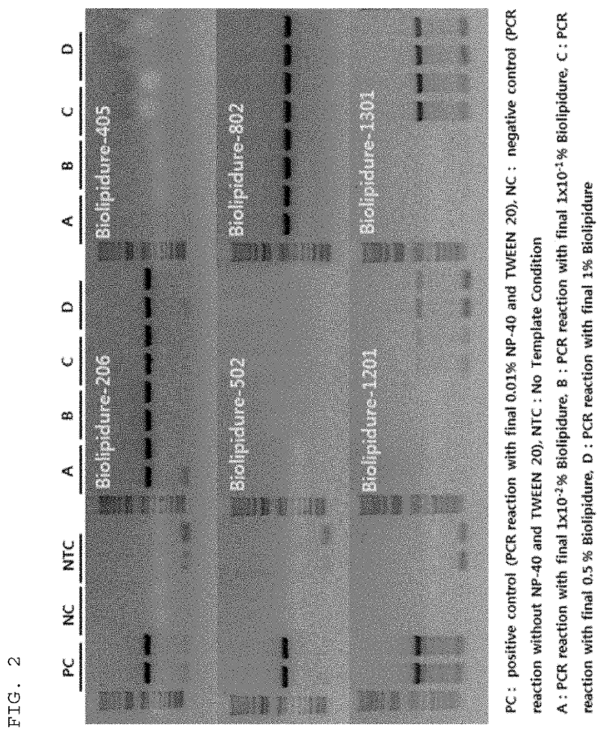 Composition for polymerase reaction