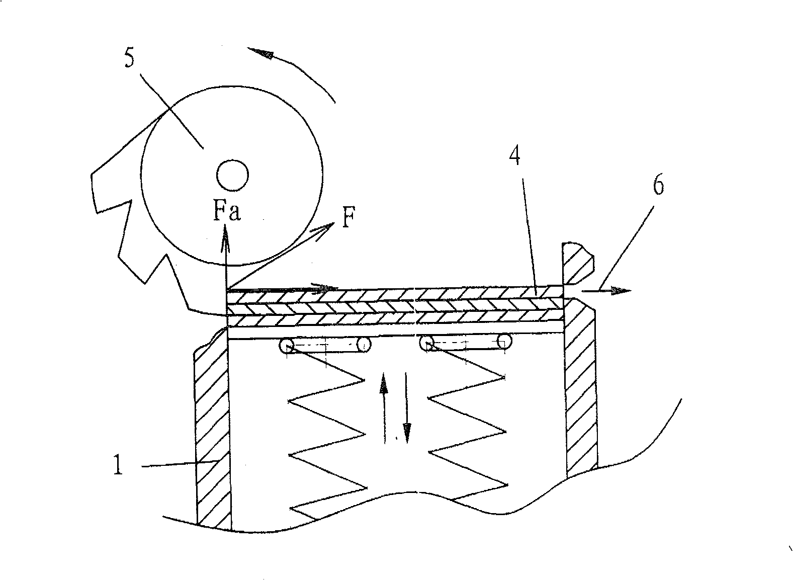 Card shifting mechanism for card delivering machine