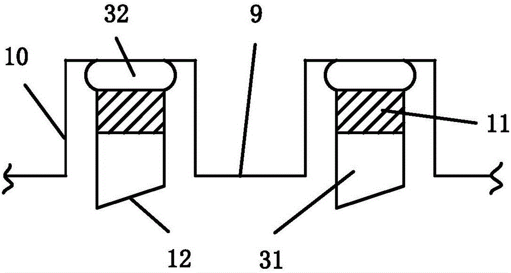 Embossing and slicing integrated machine for aluminum foil production