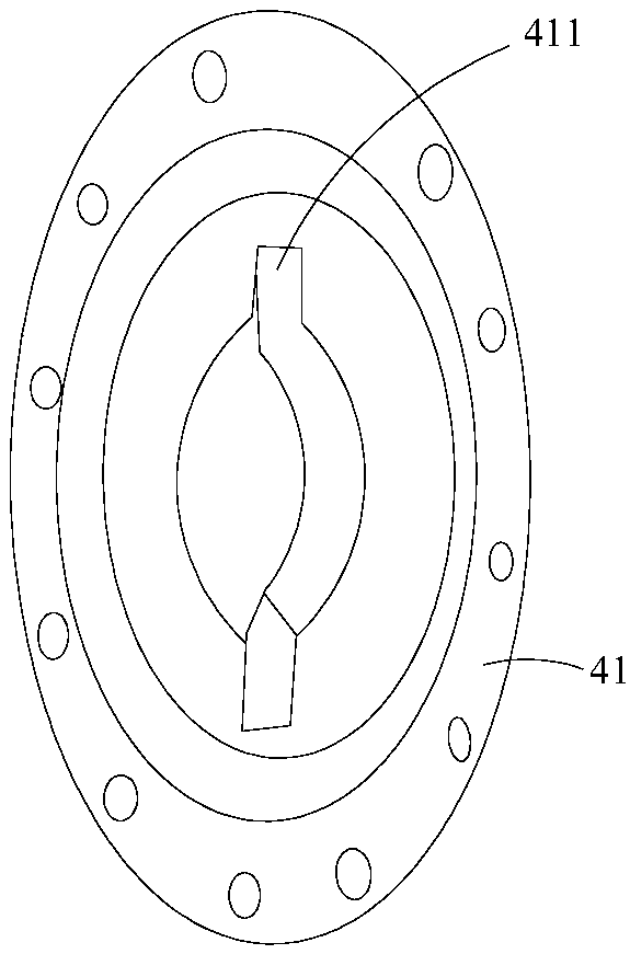 Device and method for testing in-situ gas chromatography generated inside lithium ion battery