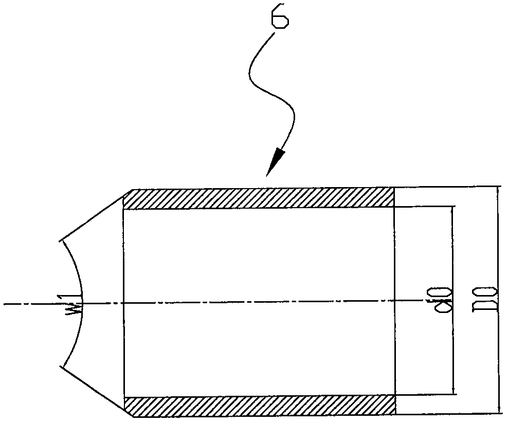 Large-diameter thin-wall seamless tube rotation extrusion forming method