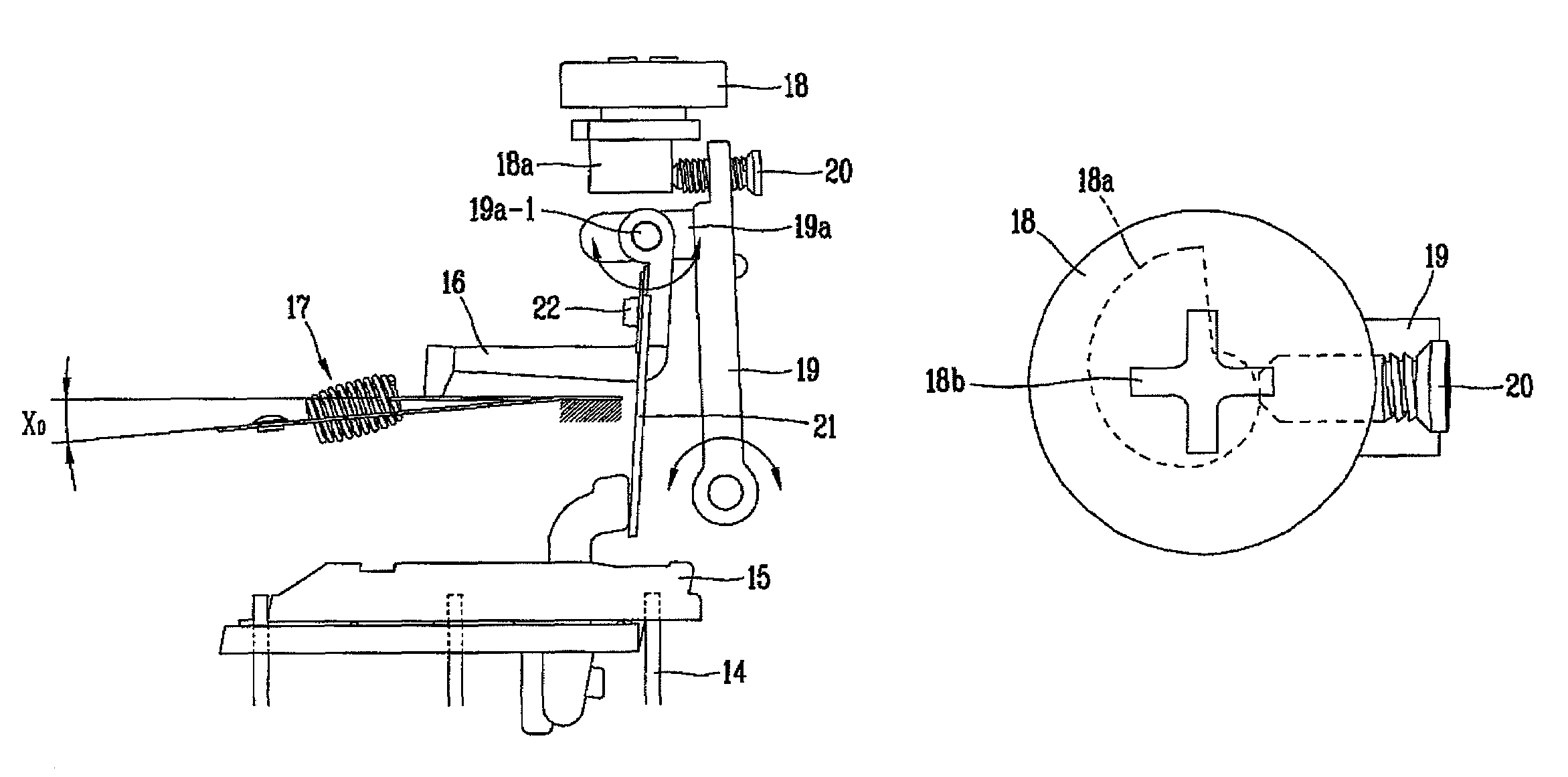 Thermal overload trip apparatus and method for adjusting trip sensitivity thereof