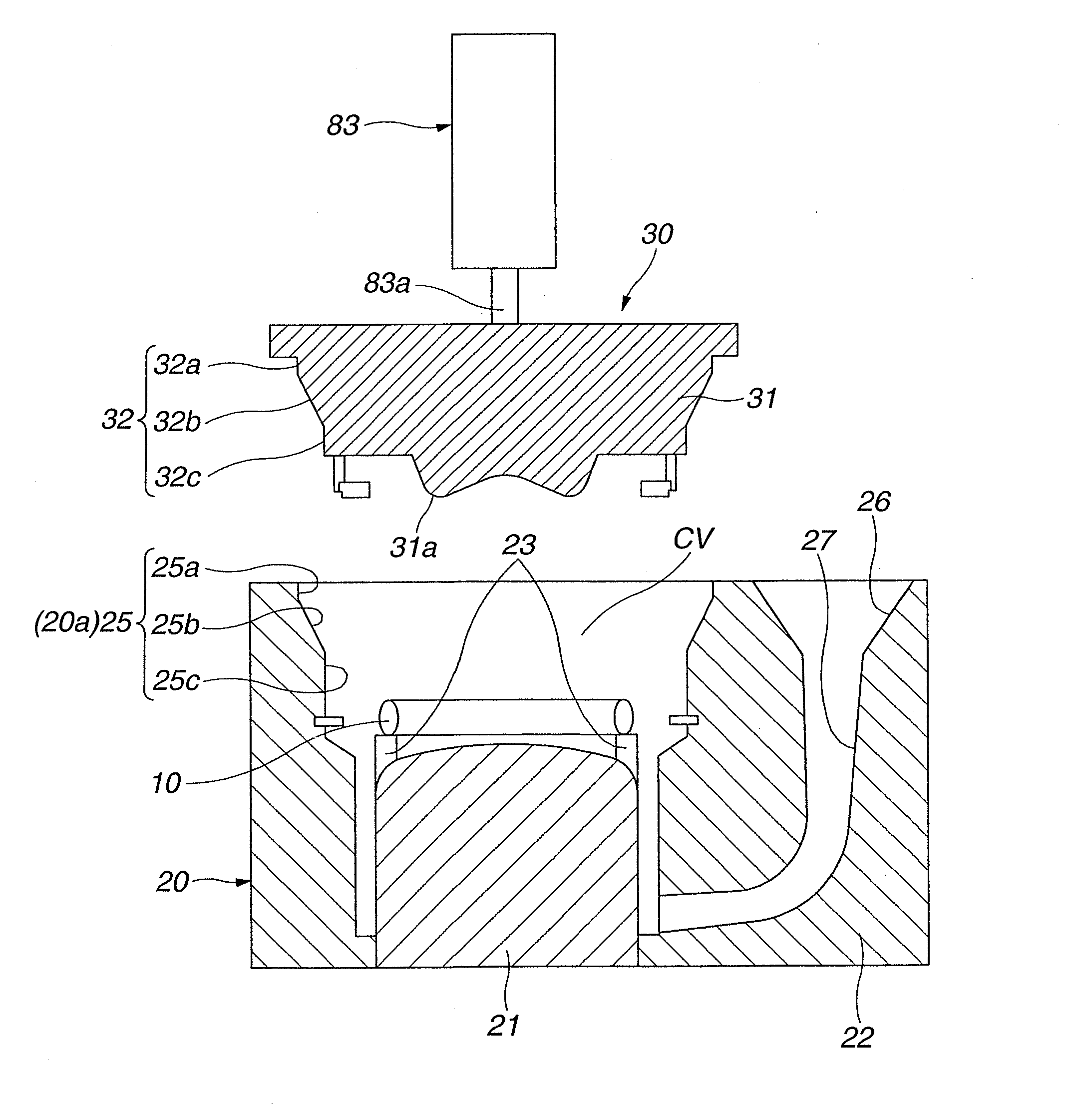 Apparatus and Method for Producing Piston for Internal Combustion Engine