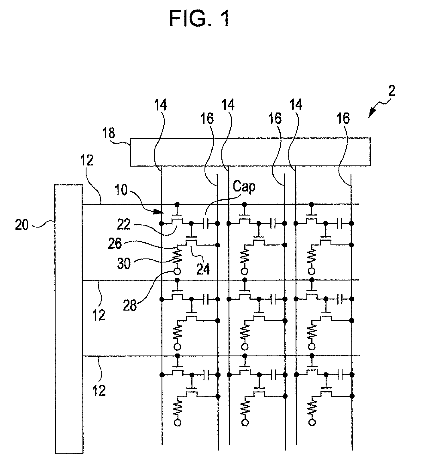 Organic electroluminescent apparatus