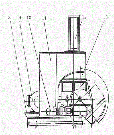 Pressurized masticator for rubber and plastic