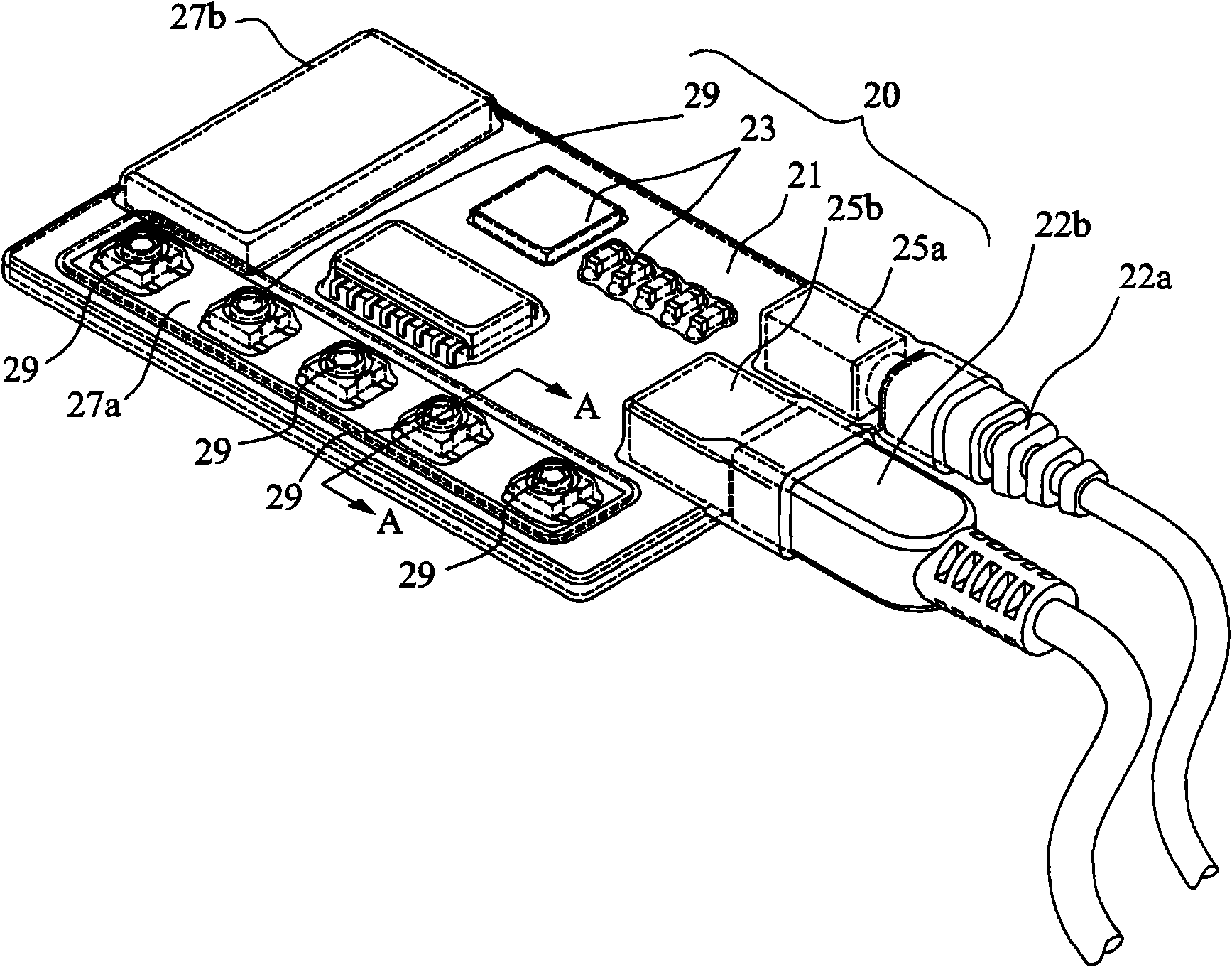 Waterproof method for electronic device and waterproof electronic device