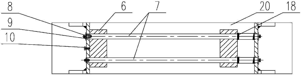 Dynamic calibration device for open water dynamometer and calibration method thereof