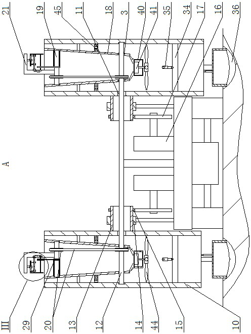 An integrated device for automatic agricultural digging and implanting buried soil