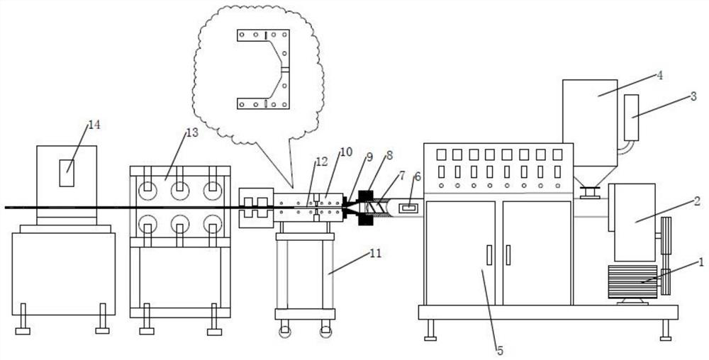 Production process special for PA66 plate product