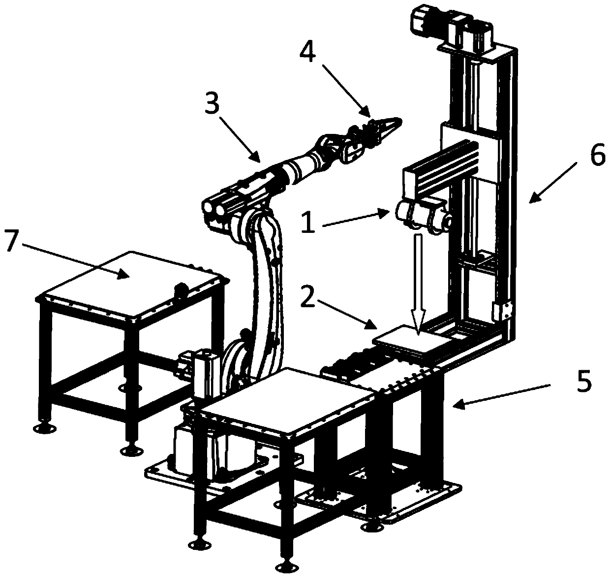 Small-diameter conduit weld joint flexible X-ray digital detection system