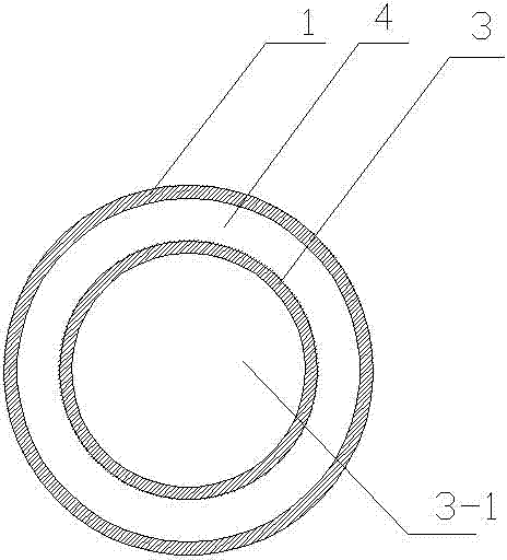 Cleaning turnover device for flexible tubes