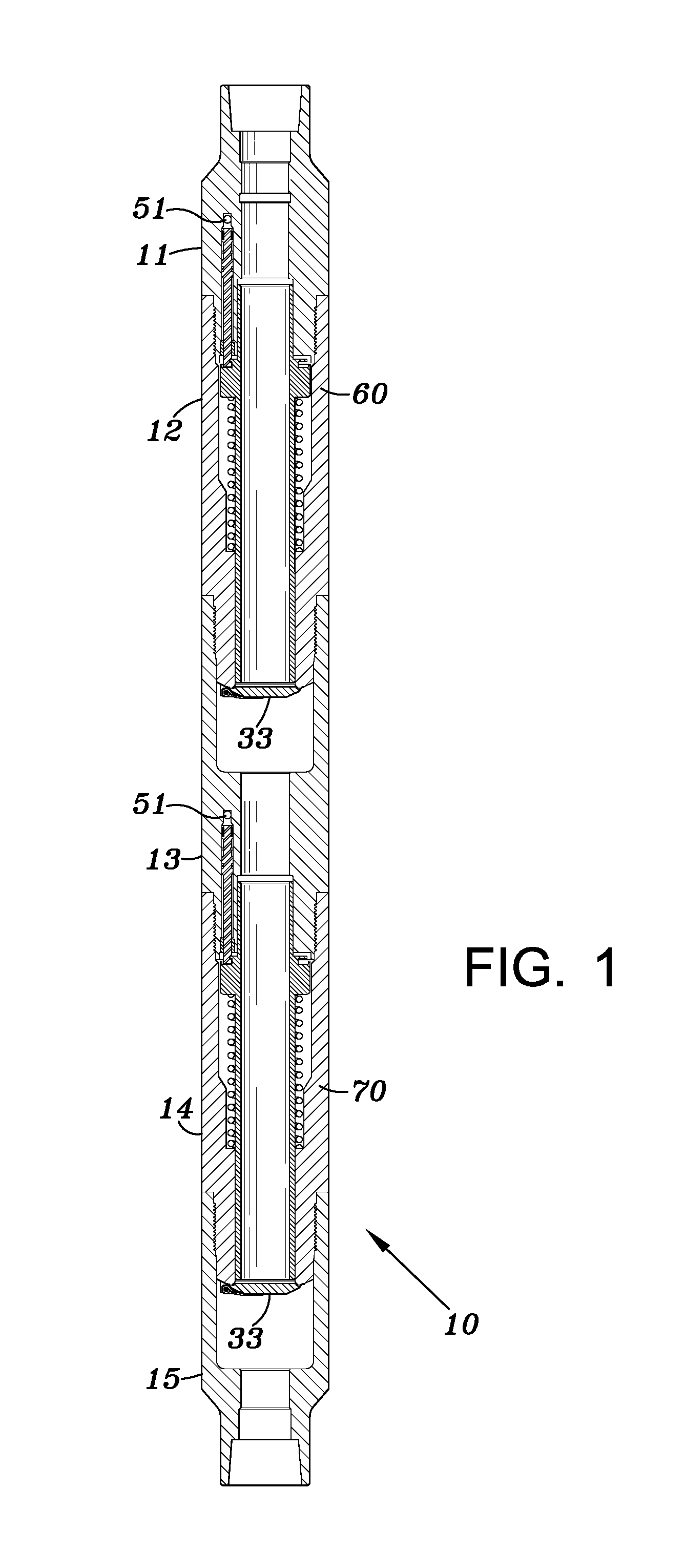 Integral multiple stage safety valves