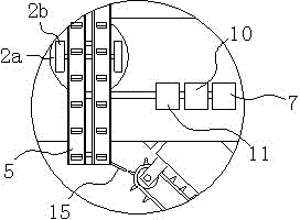 Unpowered sewage disposal device used for hydropower station