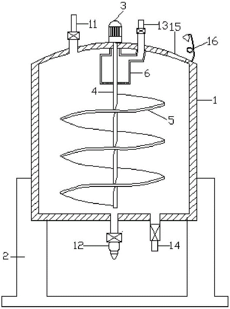 Chemical reaction tank