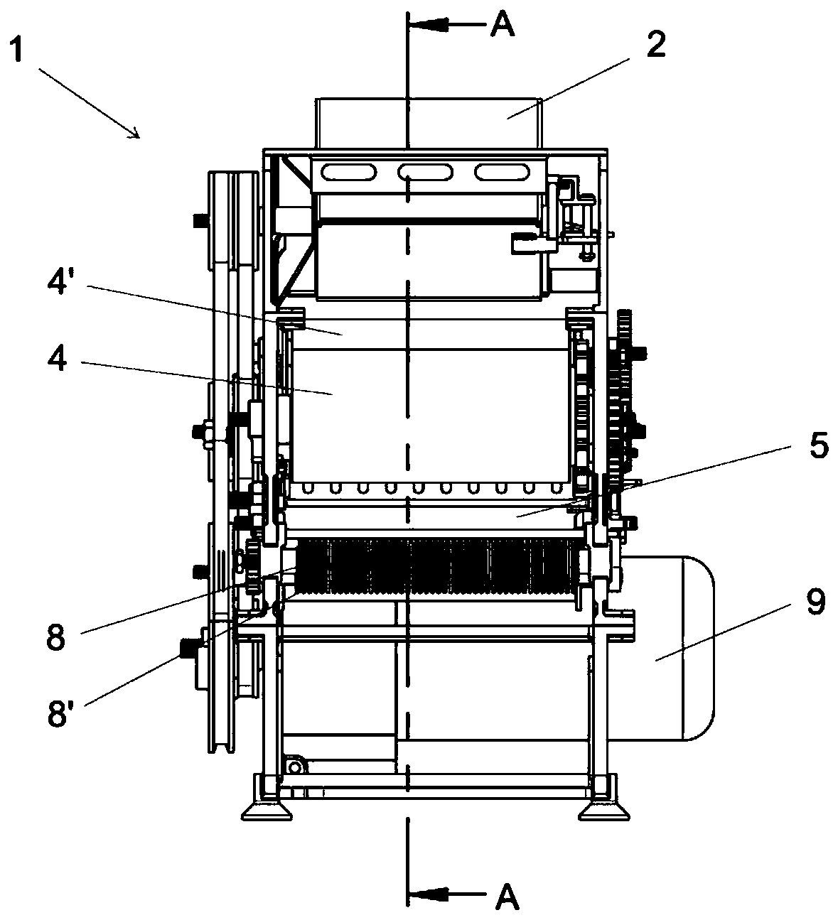 Method and apparatus for producing long food products