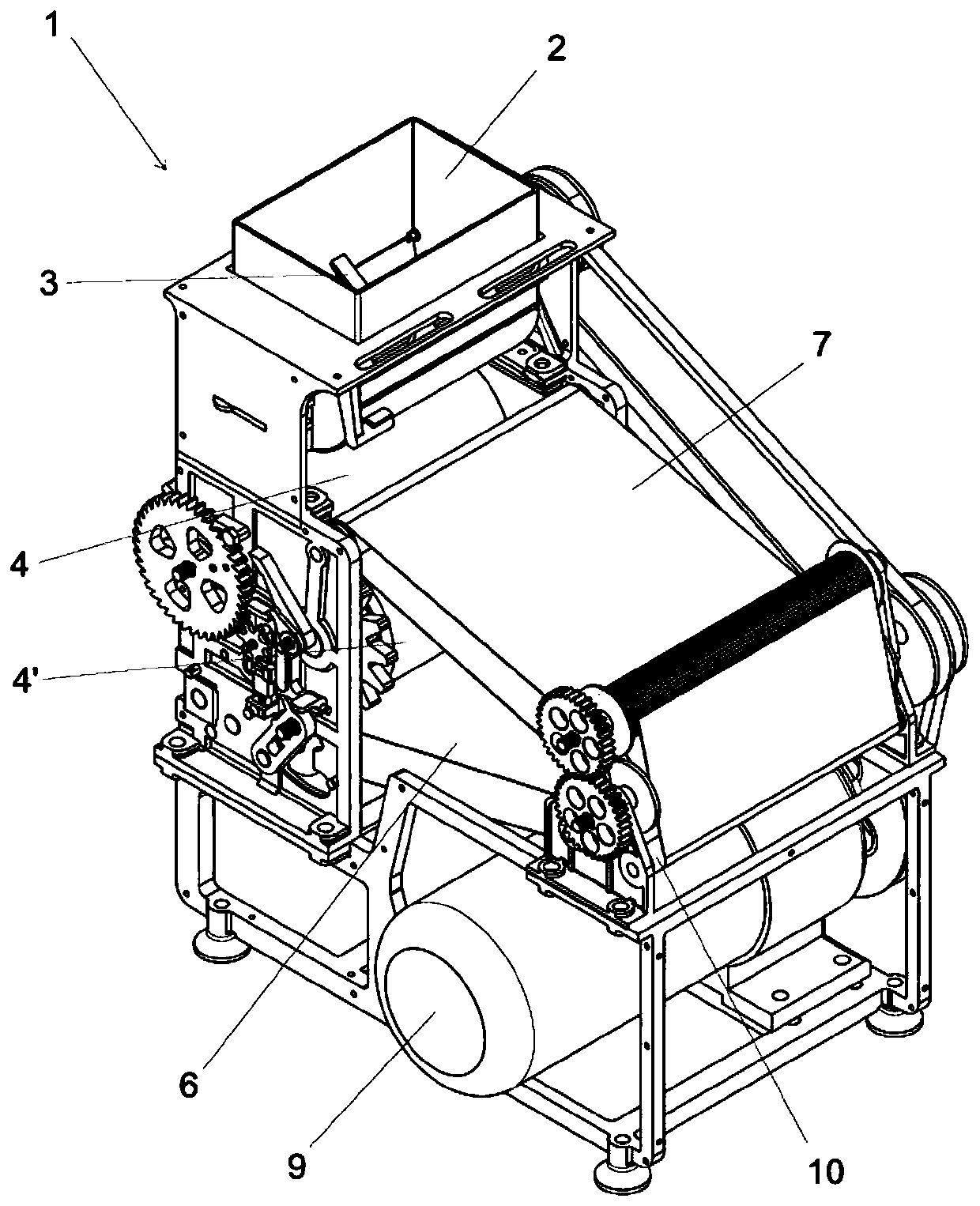 Method and apparatus for producing long food products