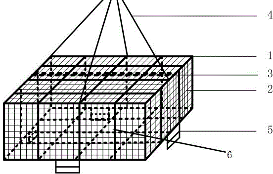 Shallow sea culture method and device for scapharca broughtonii