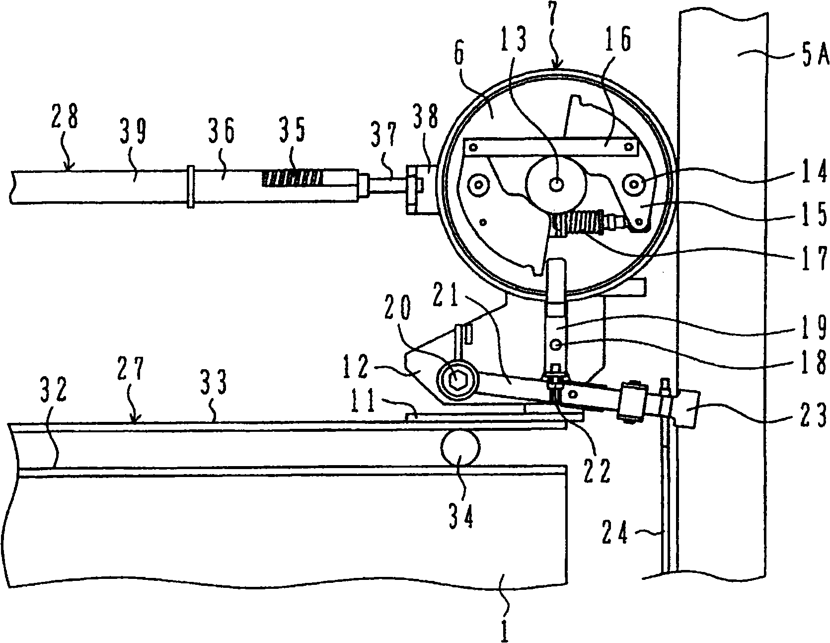 Safe device of elevator