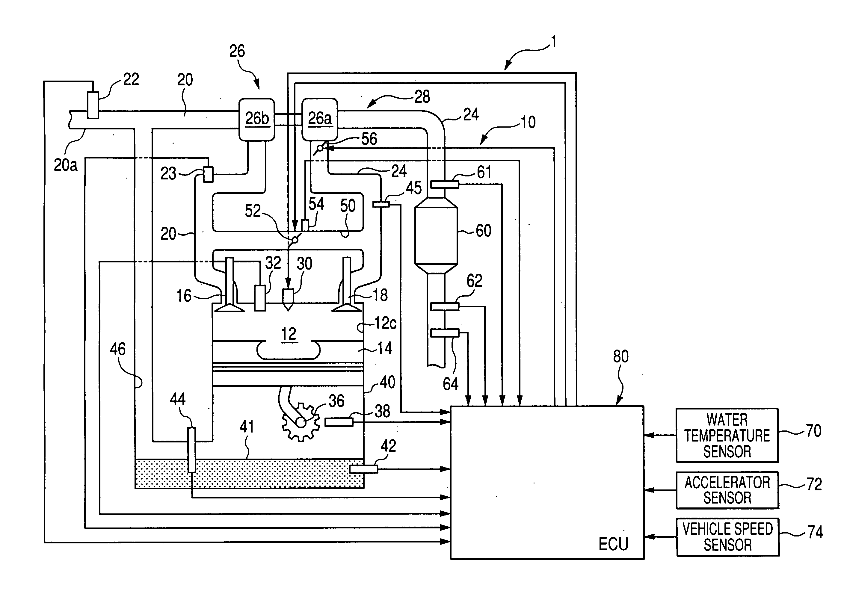 Engine control system and engine control method