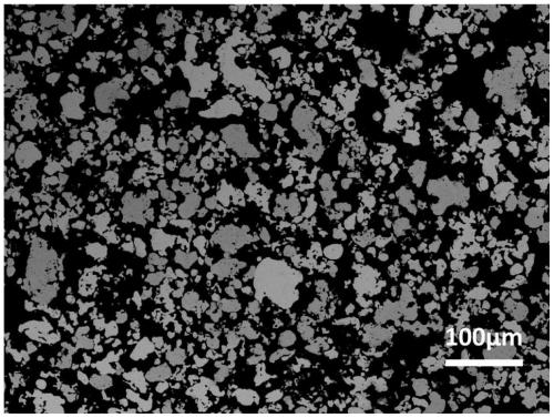 Preparation method of CuSn10 powder with low bulk density