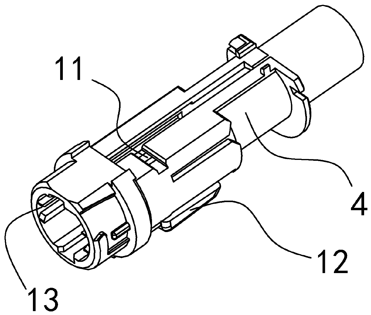 A blood sampling pen with bias guiding and anti-secondary puncture