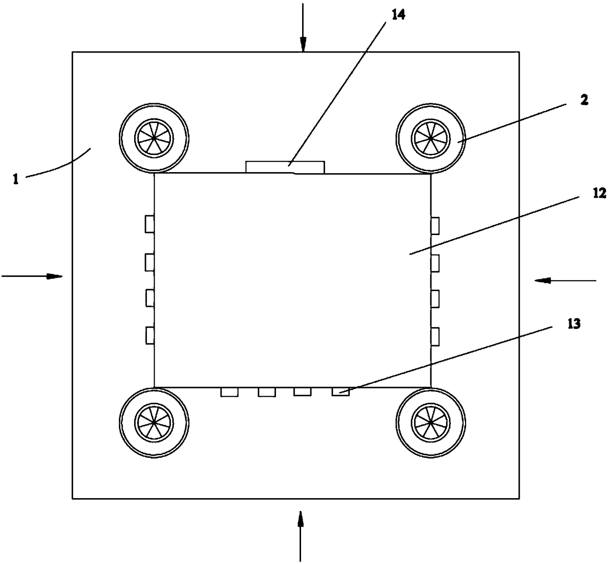 Integrated steel structure control system used for air purification