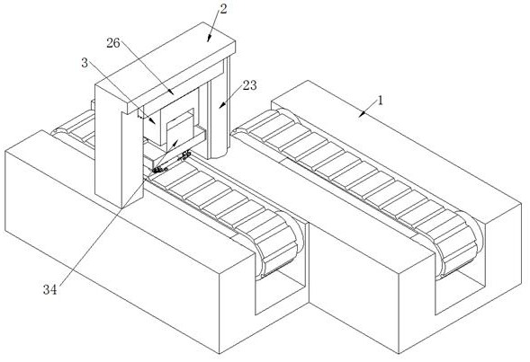 Ionic intermediate membrane raw material modification method and manipulator applied to sterile production