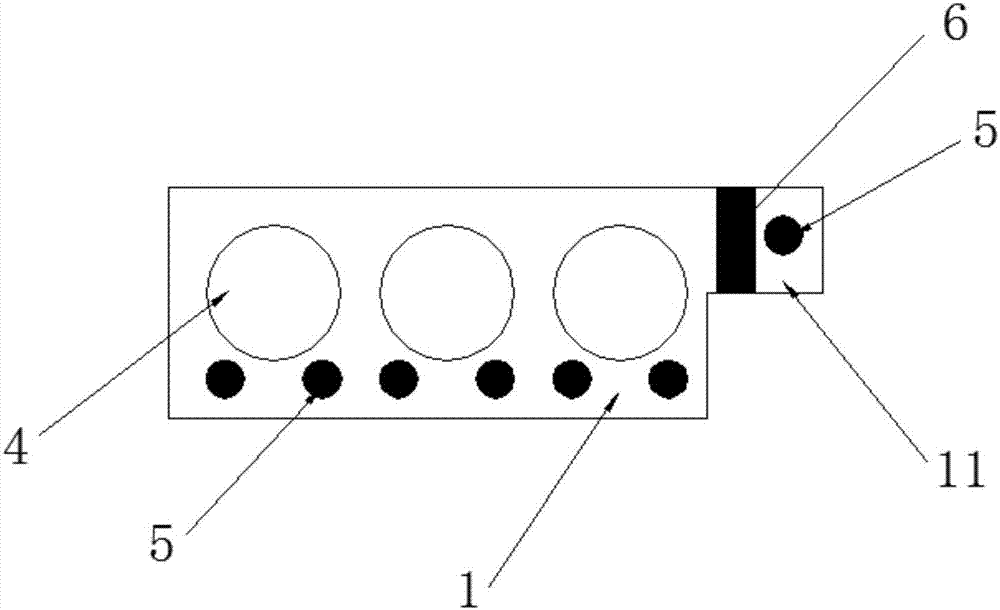 Novel prefabricated assembly concrete porous floor and manufacturing method thereof