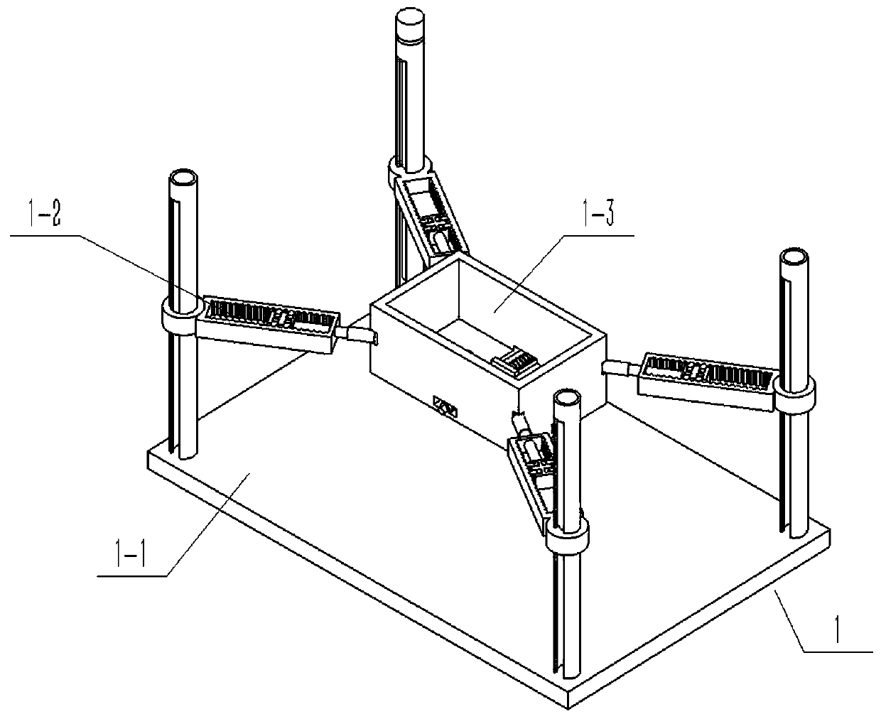 Cooling device for image processing equipment