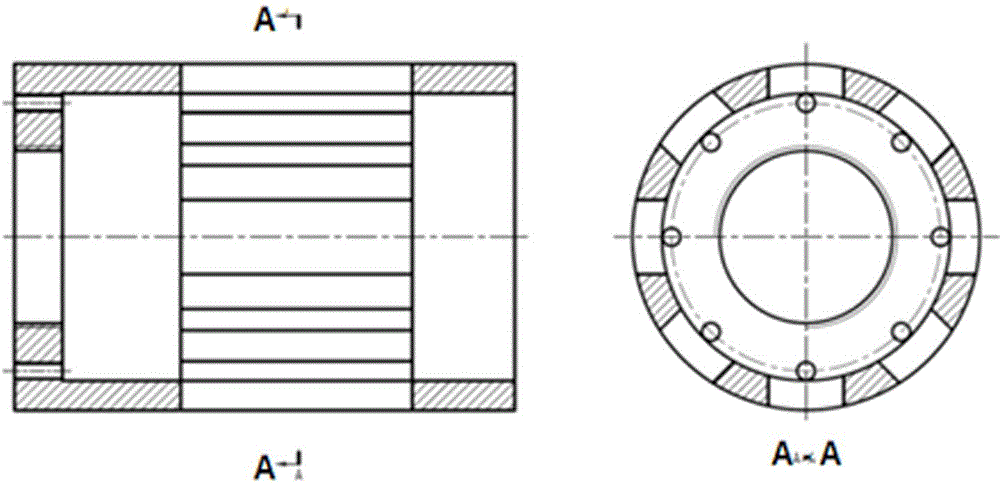 Steel pile pipe internal expansion type pile lifter