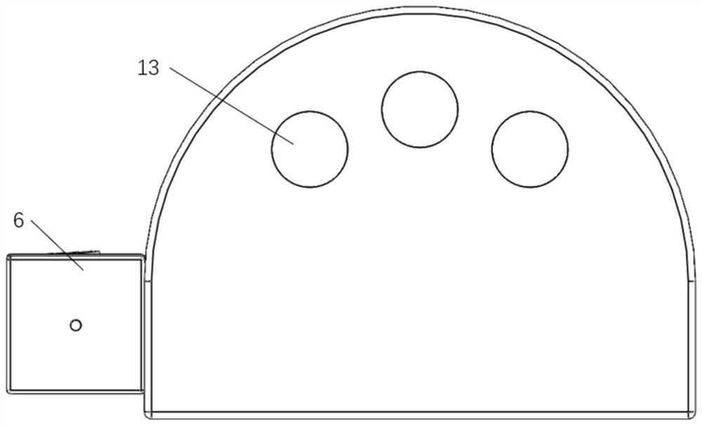 Negative pressure isolation cabin laser disinfection device