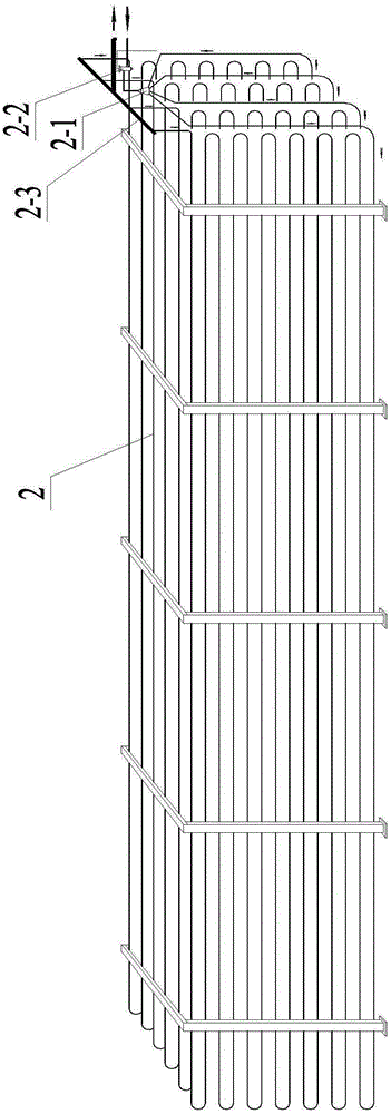 Serialized direct-evaporation-type high-efficient multi-temperature ice storing tank