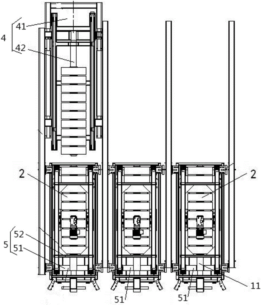 Truck loading equipment for spinning cakes