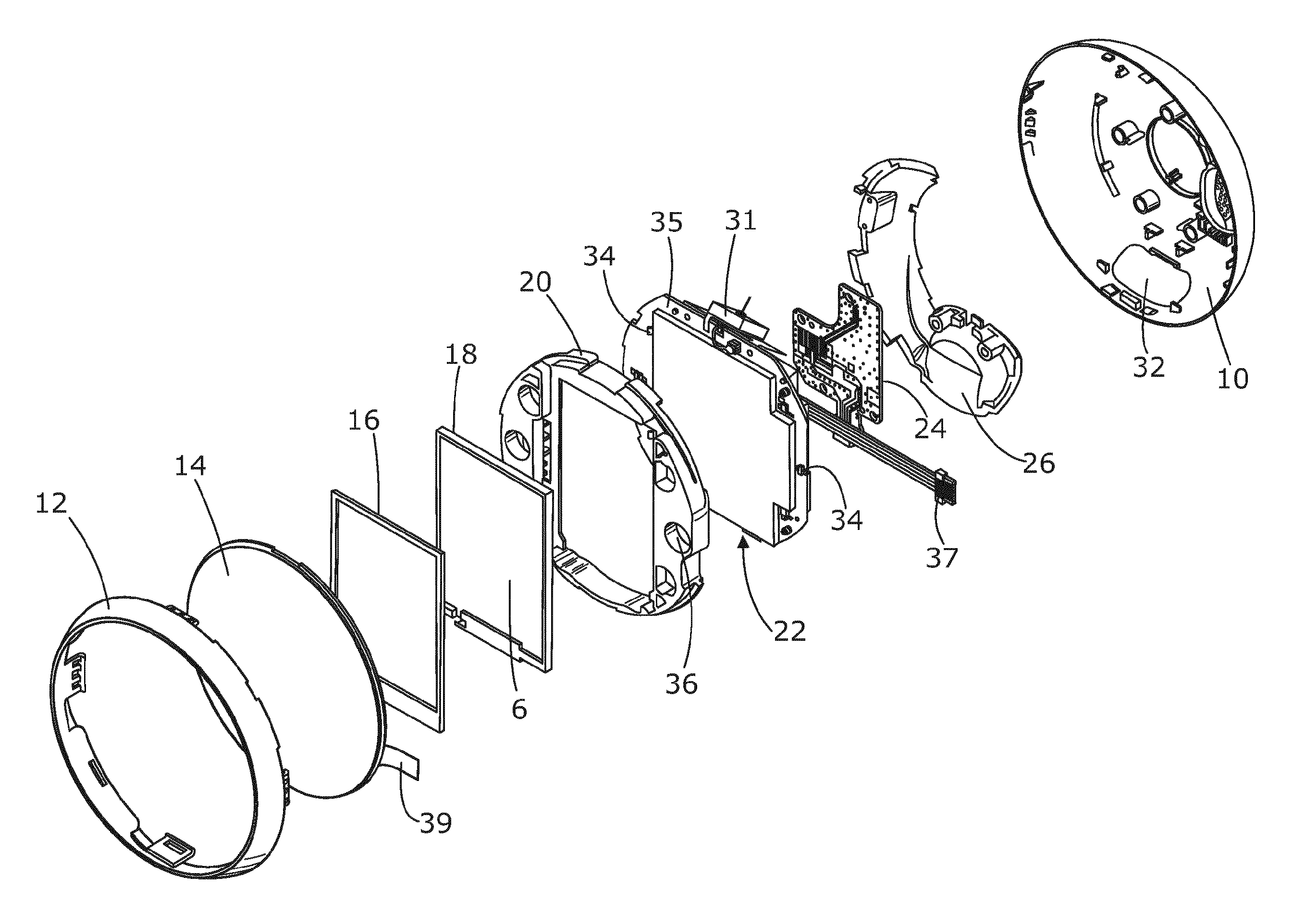 Information display device