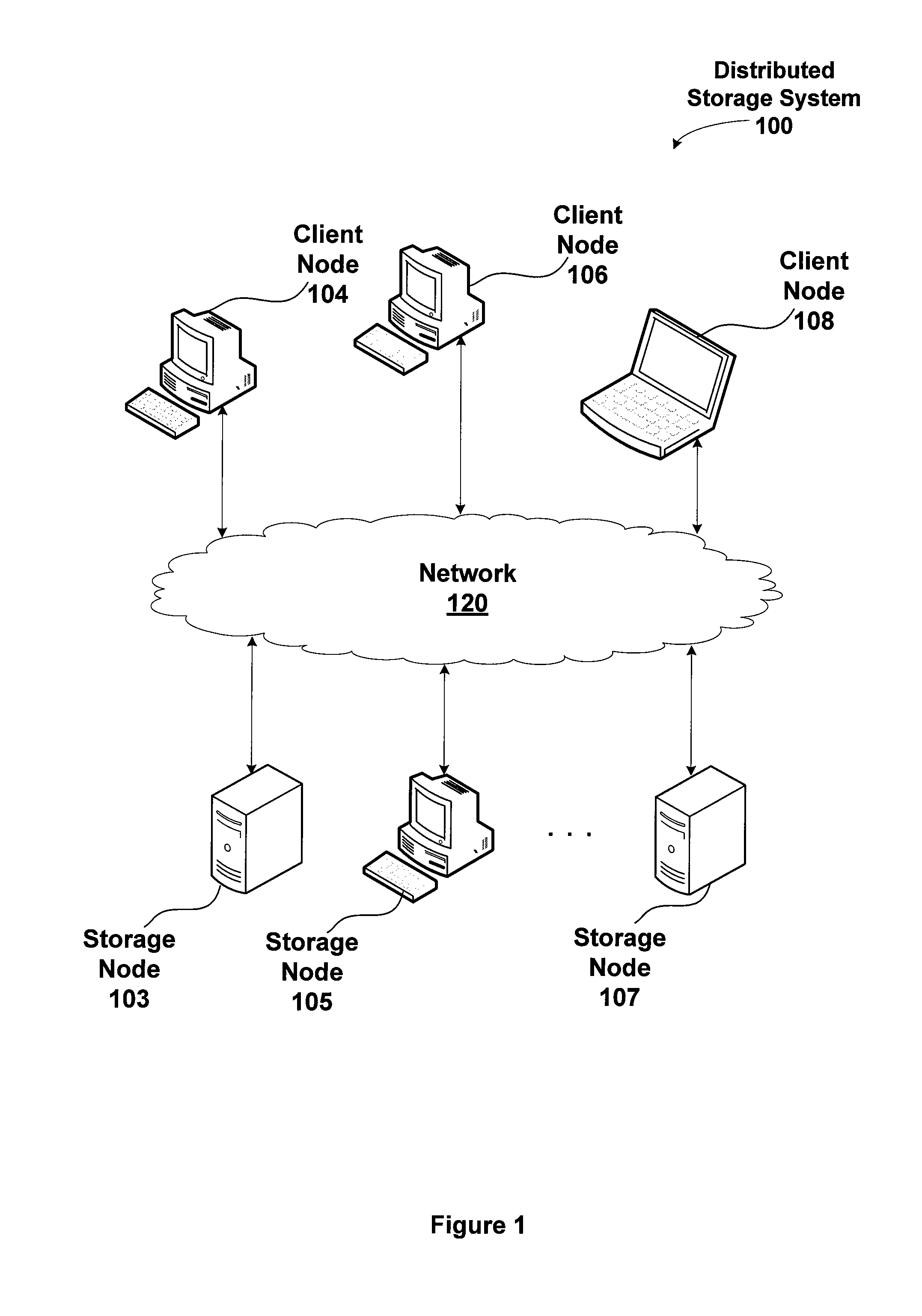 System and method for distributing and accessing files in a distributed storage system