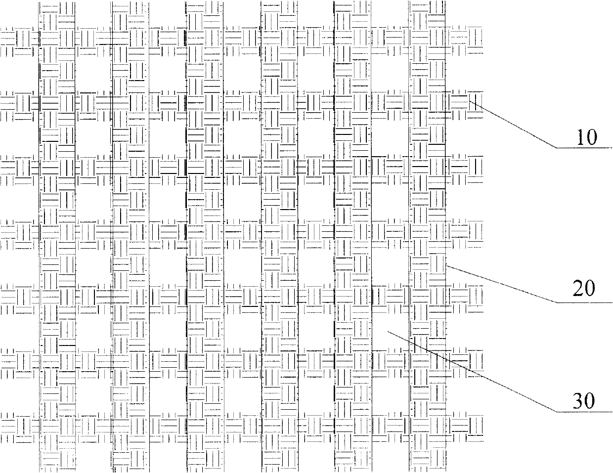 Antistatic drum cloth for mine