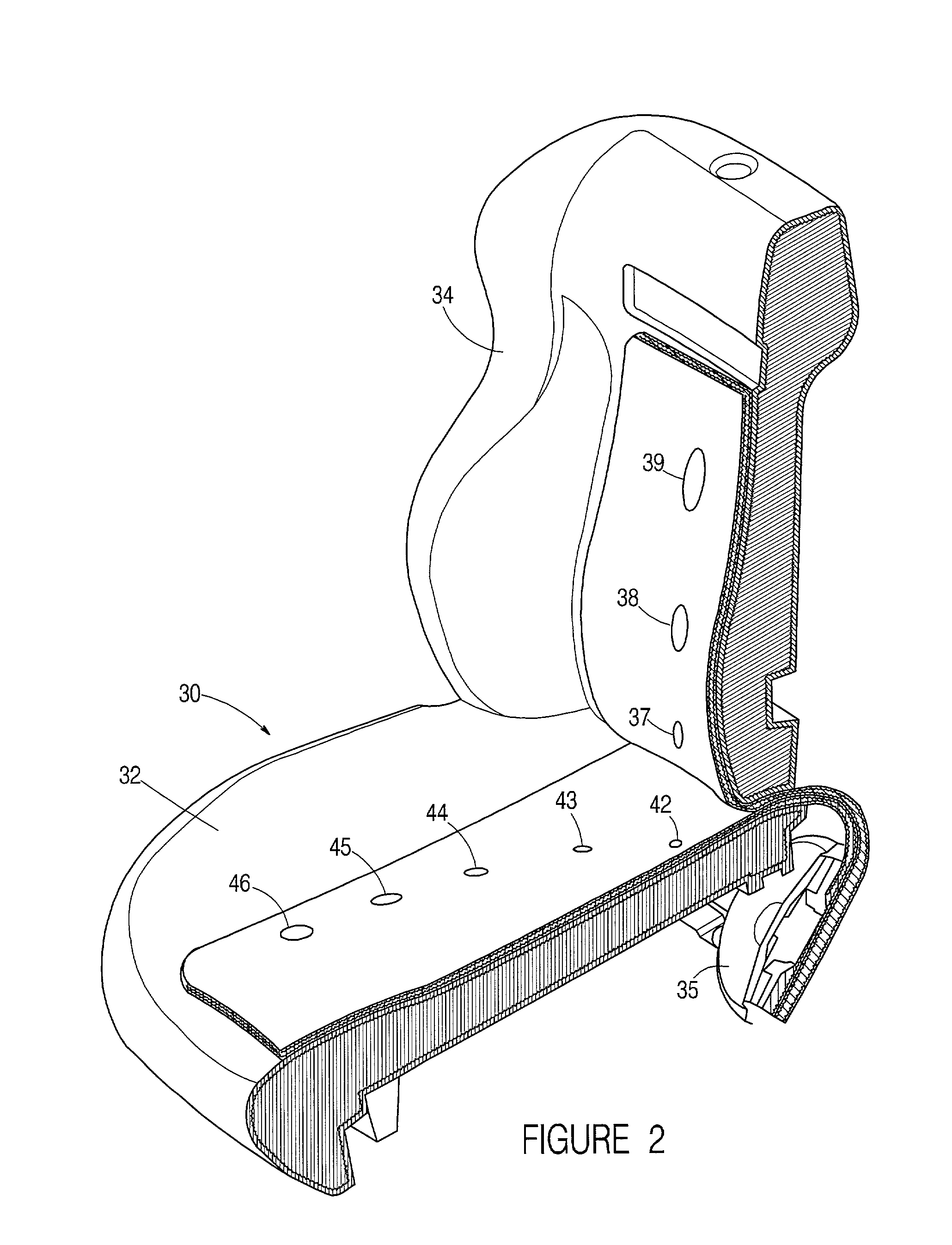 Ventilated seat