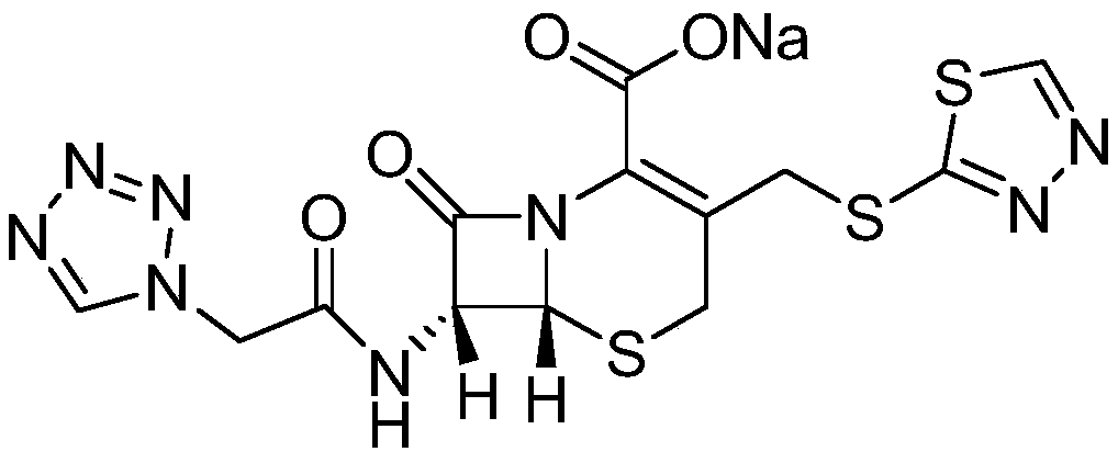 Preparation method of ceftezole acid