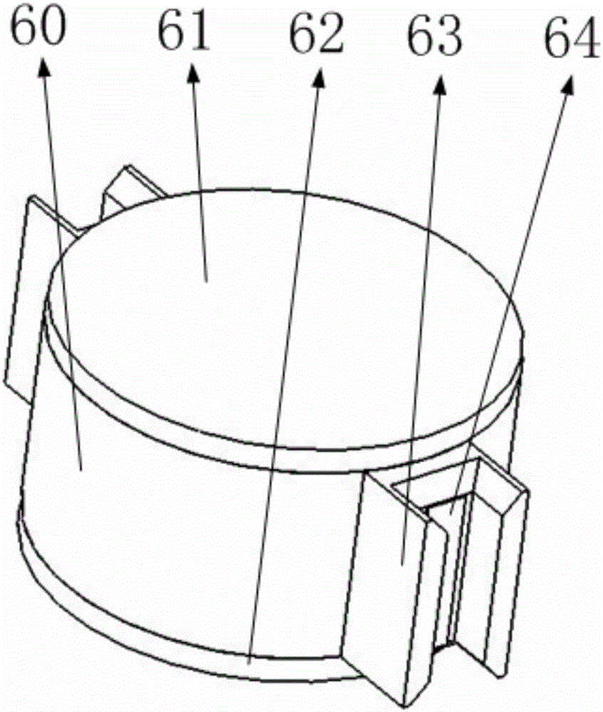 Deep well drilling actuator based on double-speed torque-converting bit and provided with drill string