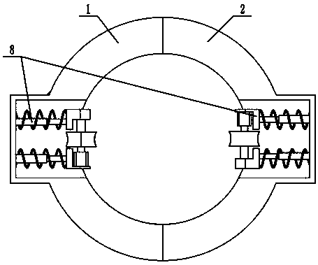 Light pole billboard removal device