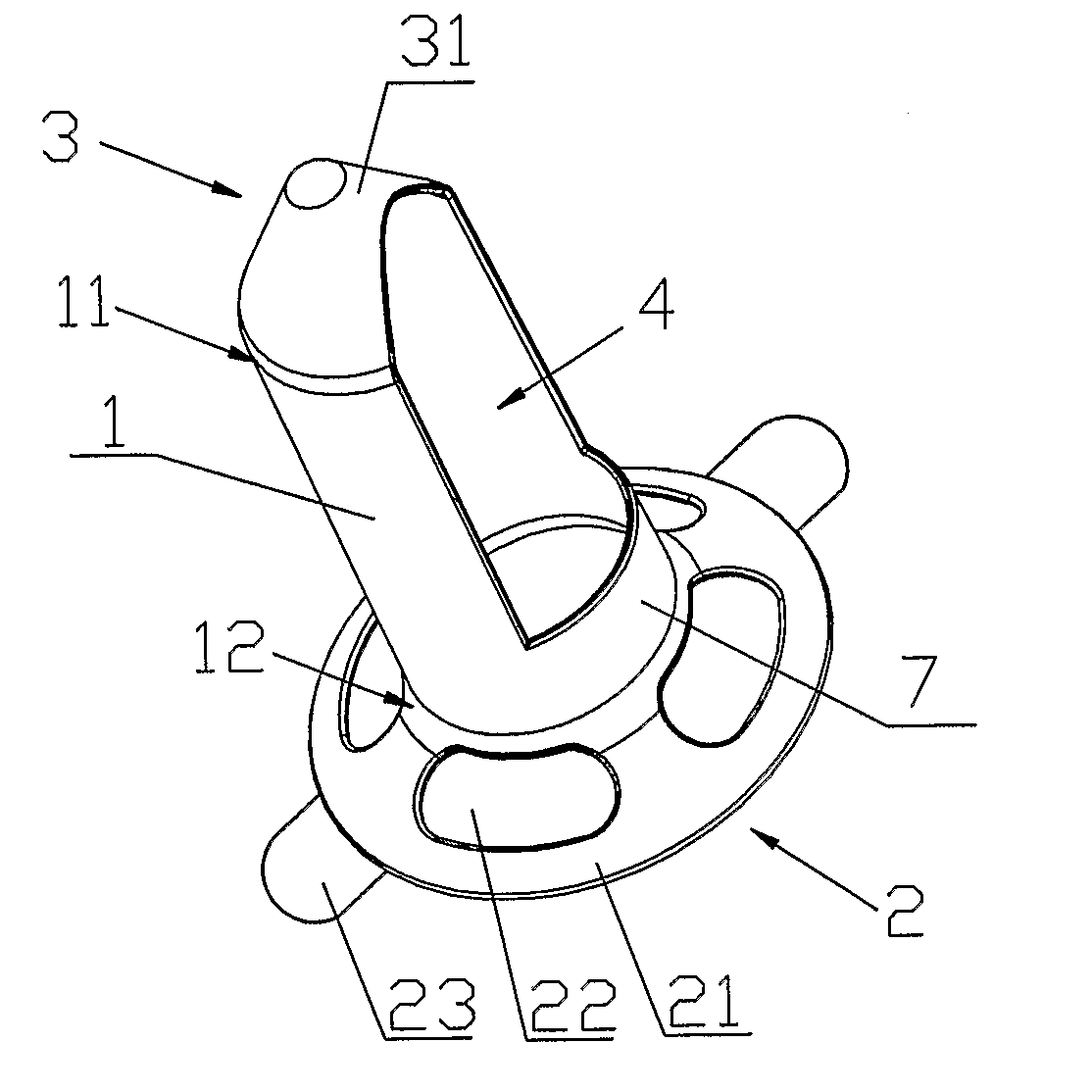 Instrument for anorectal surgery