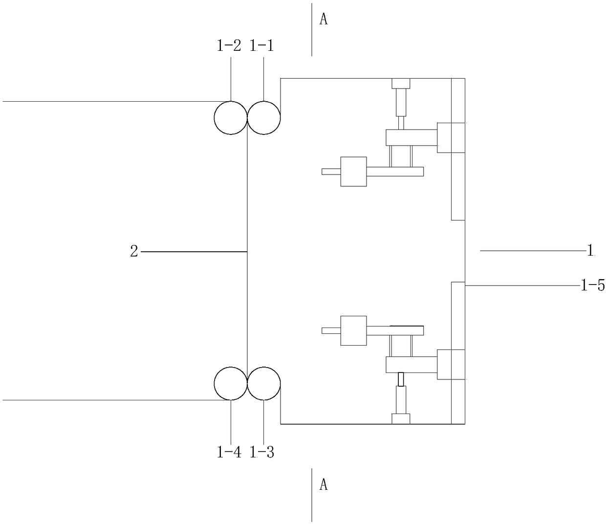 Detection equipment for permeation point and needle hole of electrolytic copper foil