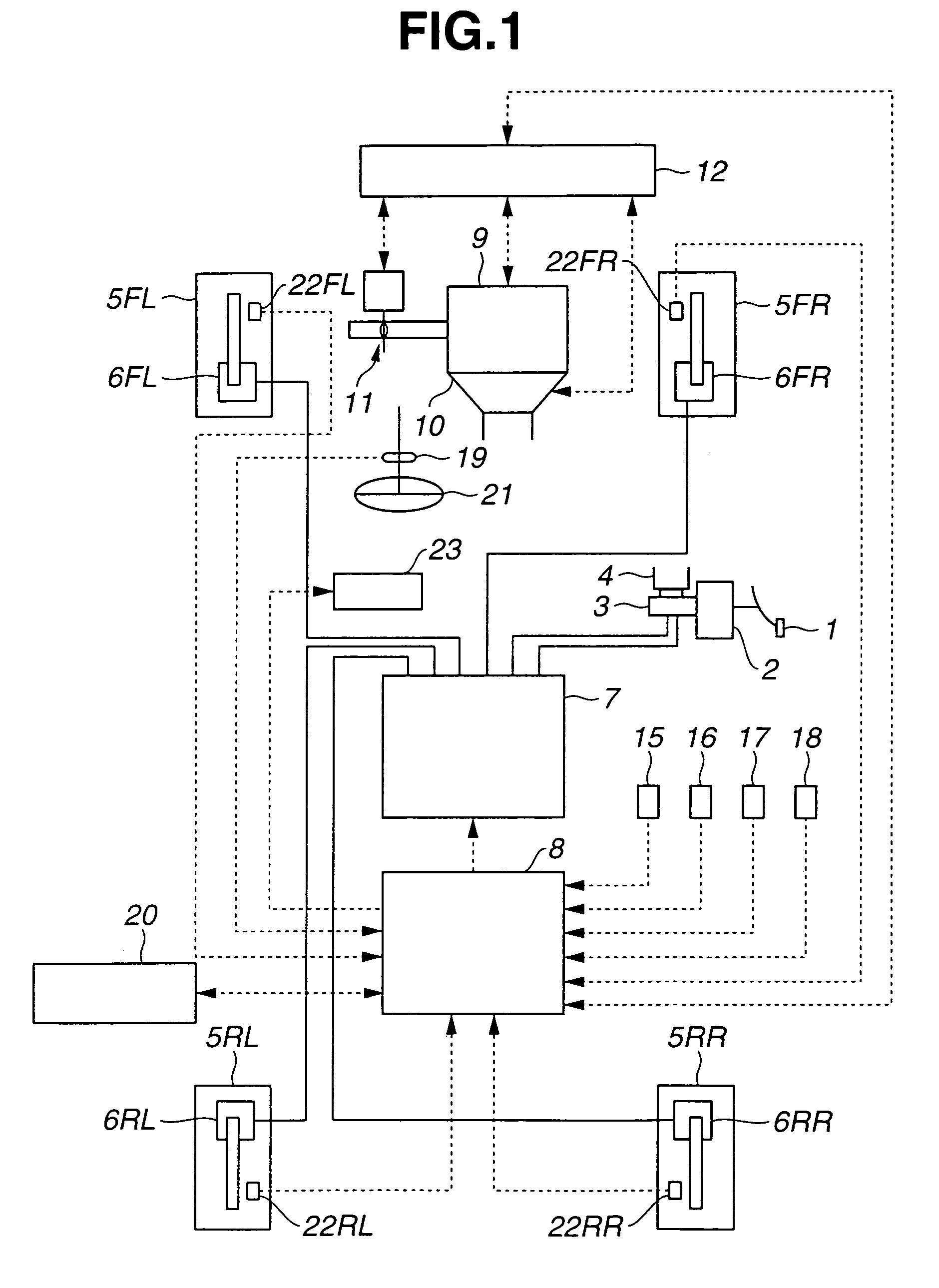 Adaptive cruise control system for automotive vehicle